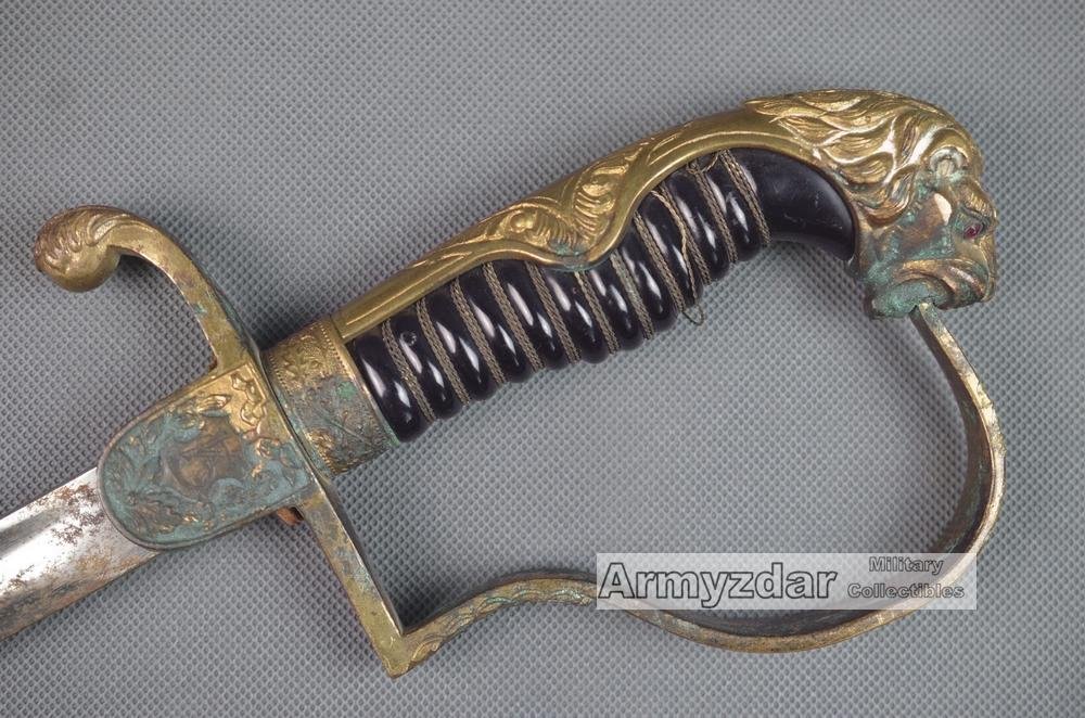 Prussian Officer artillery sword — image 2
