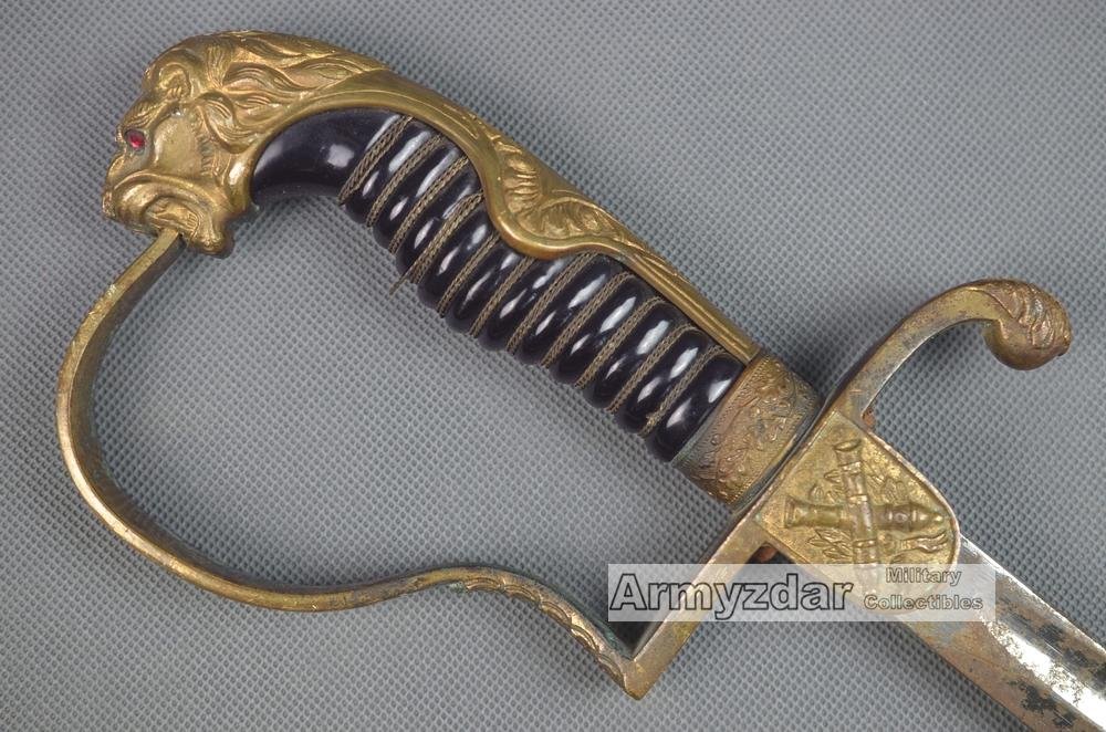 Prussian Officer artillery sword — image 4