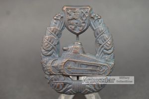 CS Badge for qualified armoured vehicle drivers