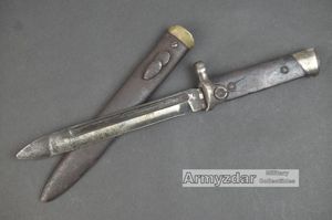Beretta 38A Italian folding bayonet