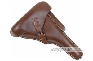 Repro P08 Marine brown pistol holster