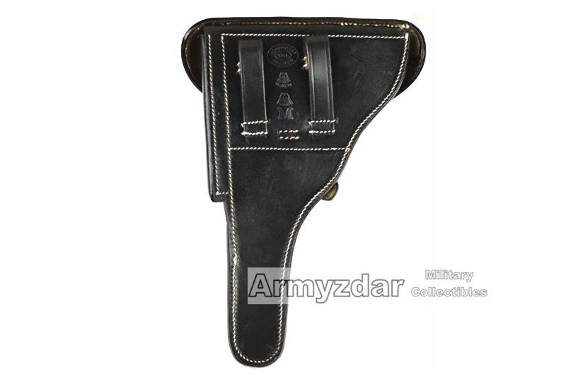 Repro P08 Marine black pistol holster — image 2