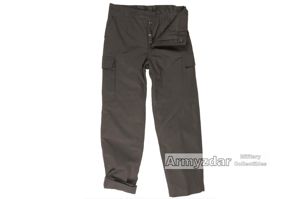 BW Lined moleskin trousers – black