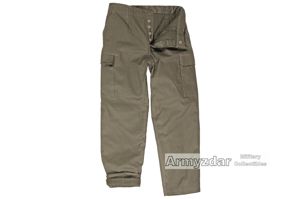BW Lined moleskin trousers – green