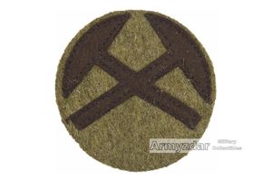 Czechoslovakian sleeve patch 'Infantry and Cavalry'
