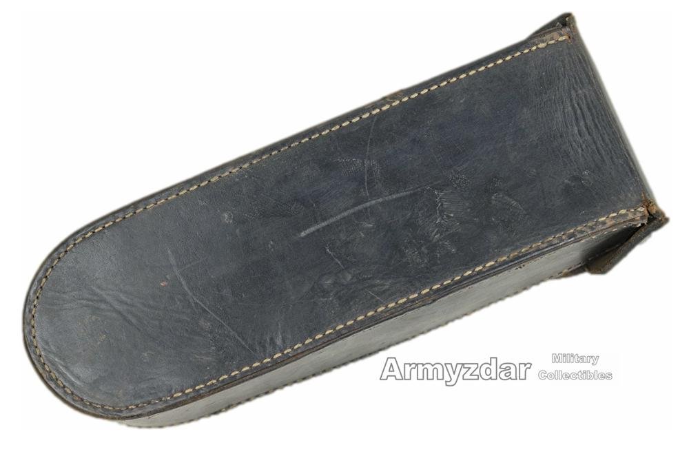 German leather pouch for FF33 phone reciever — image 2