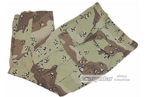 US 6 col. Desert Trousers (Large-short)