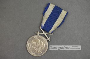 Czechoslovakian silver medal Za zásluhy Č.S.R.