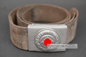 Polizei belt with buckle