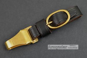 Repro SA Marine dagger hanger 'dark brown'