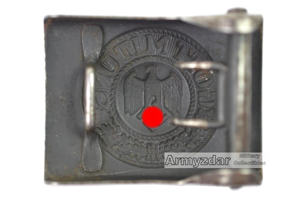 Late war WH Steel buckle — image 2