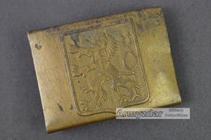 Czechoslovakian buckle from 20s