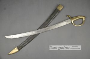 French Briquet sword with scabbard