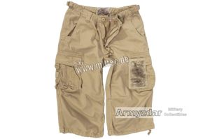 3/4 AIR COMBAT Pants – tan prewash