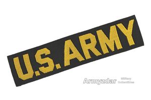 U.S. ARMY patch 'vowen, yellow 60s'