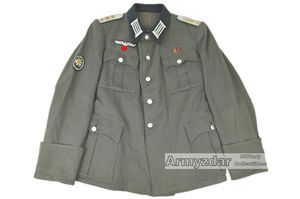 WH M36 Offizier Feldbluse 'GBJ. Regt. 99'