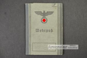 WH Wehrpaß „3. Geb. Pionier Btl. 83'