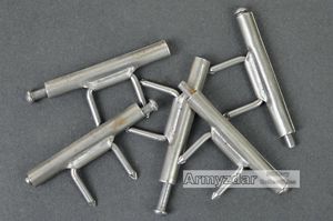 Repro German buckle steel 2-claw pin
