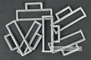 Repro German aluminium officer belt hardware