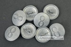 Repro German Shoulder Straps Button nr. 8 '19mm'