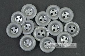 Repro German Quarter Shelter Pressed Button '17mm'