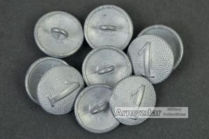 Repro German Shoulder Straps Button nr. 1 '19mm'