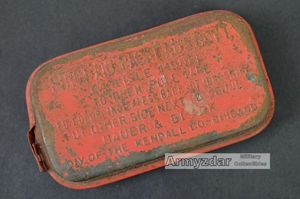 WW2 US Red Dressing Carlisle model 'Bauer & Black'