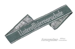 WH Cuff title 'Unteroffiziervorschule'