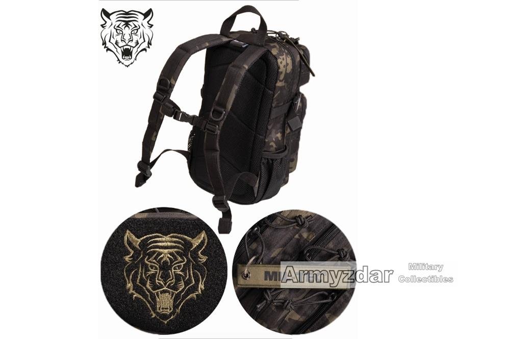 Kids Assault Backpack – black Multicam — image 2