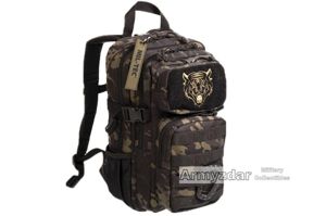 Kids Assault Backpack – black Multicam
