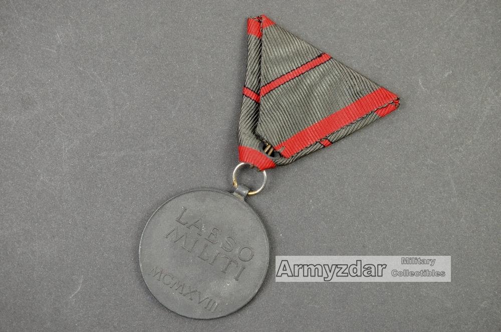 Verwundetenmedaille LAESO MILITI for 1 wound — image 2