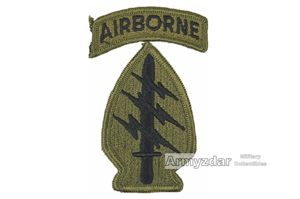 US Special Forces green patch