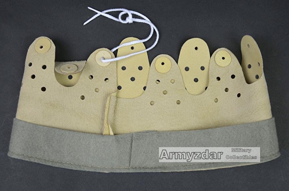 Repro German helmet liner leather — image 2