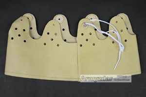 Repro German helmet liner leather