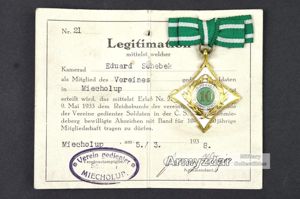 Reichsbund in der Č.S.R. abzeichen