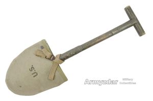 US M1910 T Shovel ' B.A.B. CO. 1942'
