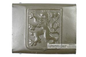 Czechoslovakian steel buckle 'post war'