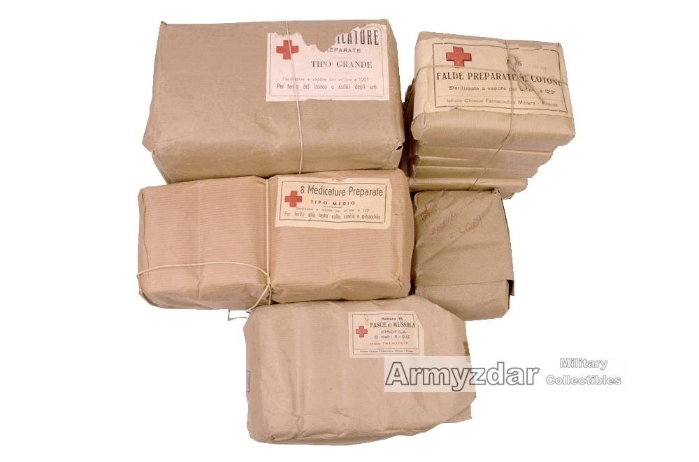 WW2 Italian medic rucksack with full contents — image 4