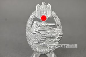 Panzerkampfabzeichen in silber 'Otto Schickle'