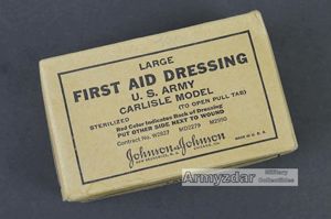 WW2 US Large First aid dressing