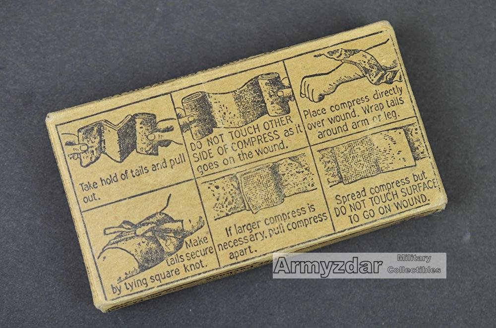 WW2 US Four inch compress bandage — image 2