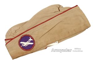 WW2 US Tan Overseas Cap 'para/glider'
