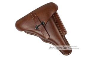 Repro P38 Brown pistol holster
