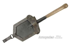 Czechoslovakian/Austria-Hugary shovel with carrier