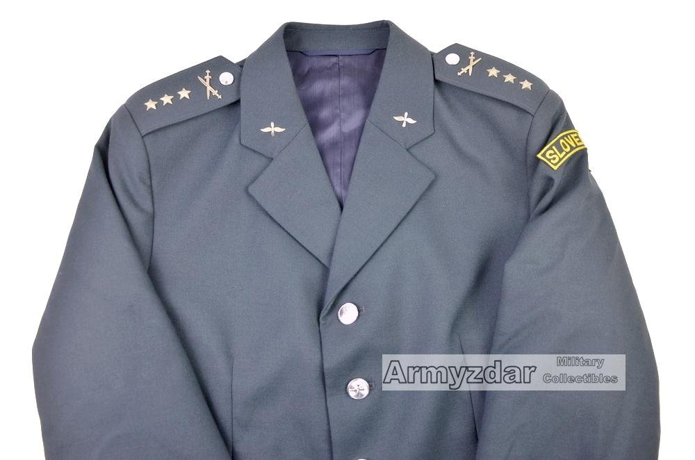 Slovakian Air Force blue tunic + pants — image 2