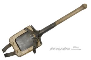 German shovel with Ersatz tan carrier
