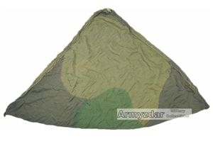 Scarf from german camo parachute