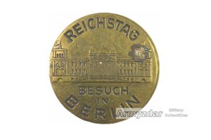Reichstag Besuch in Berlin pin