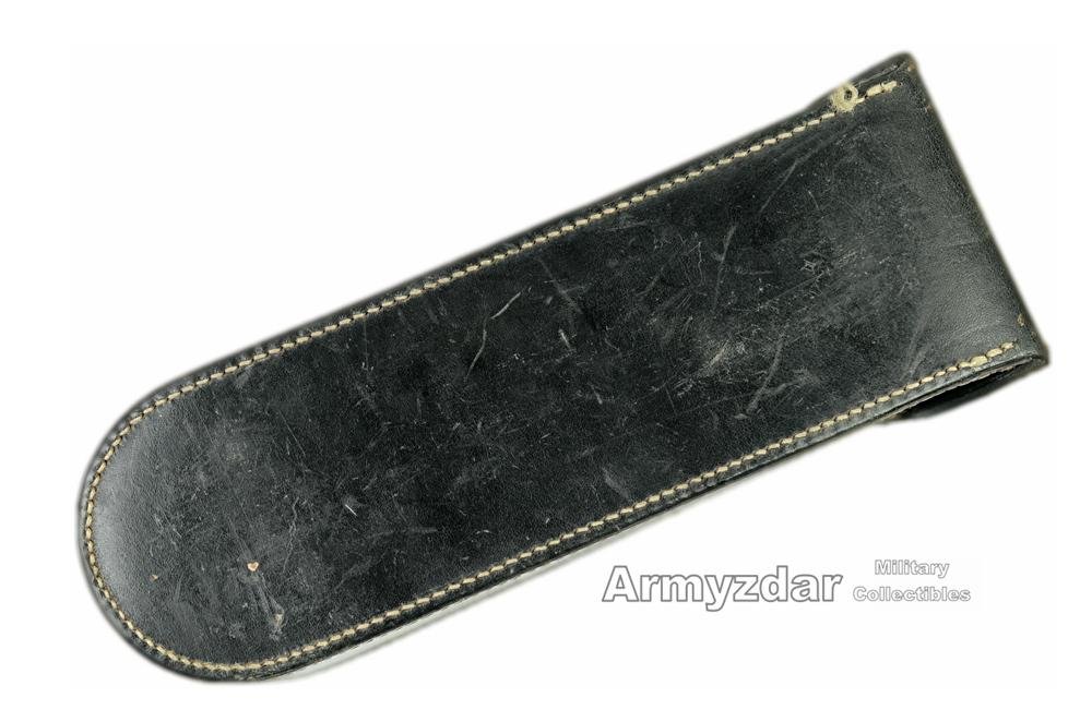 German leather pouch for FF33 phone reciever — image 3
