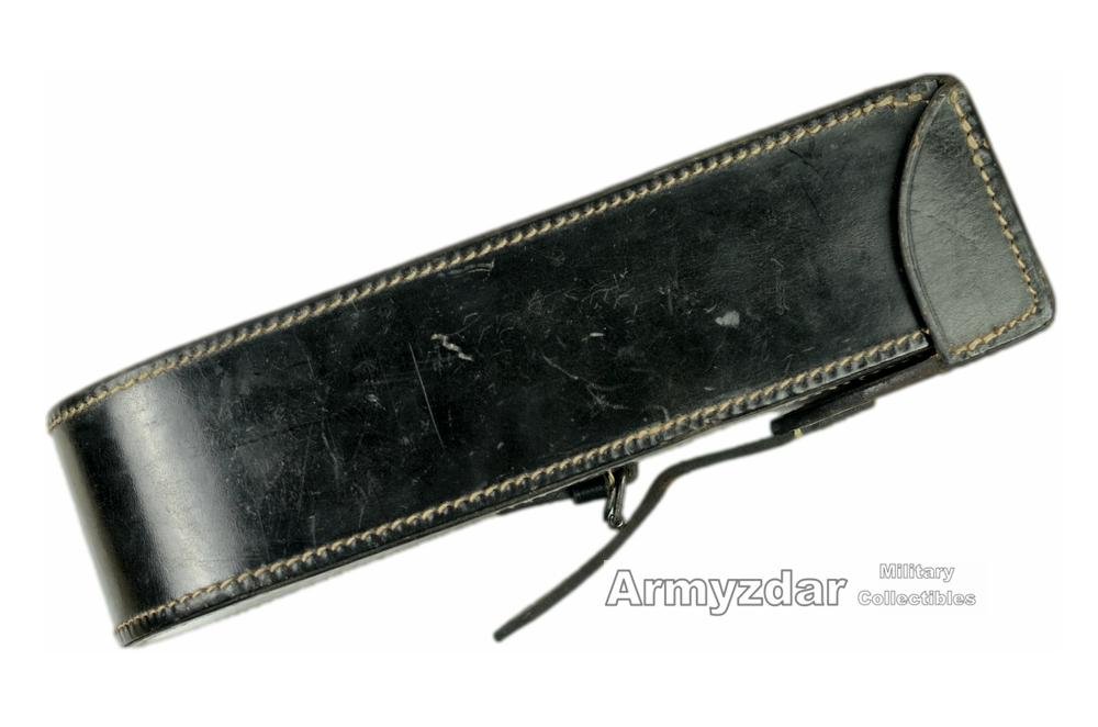 German leather pouch for FF33 phone reciever — image 5